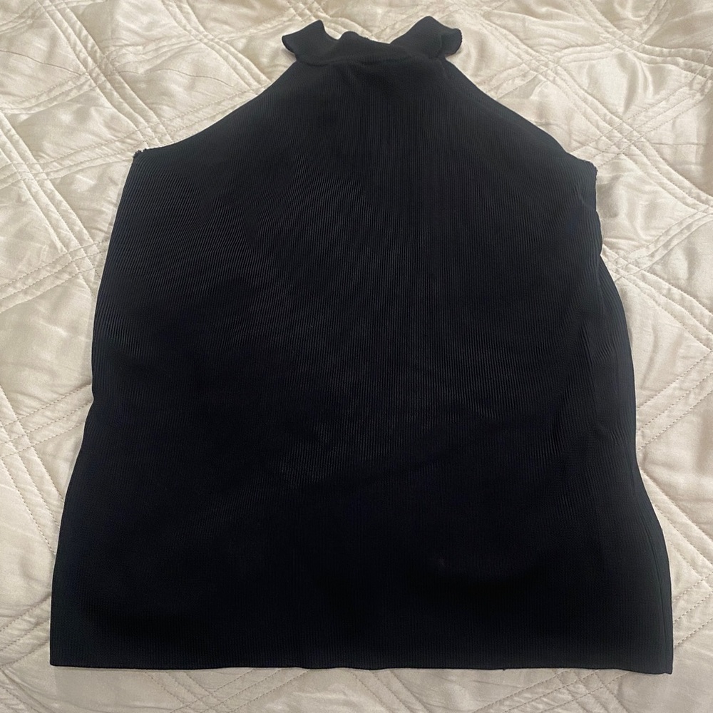 Elegant Black Sleeveless Top